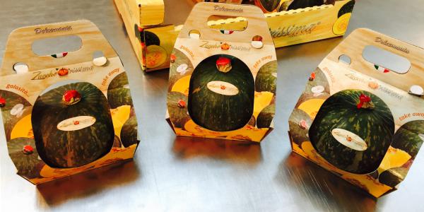 Zuccherissima, la zucca diventa «take away»