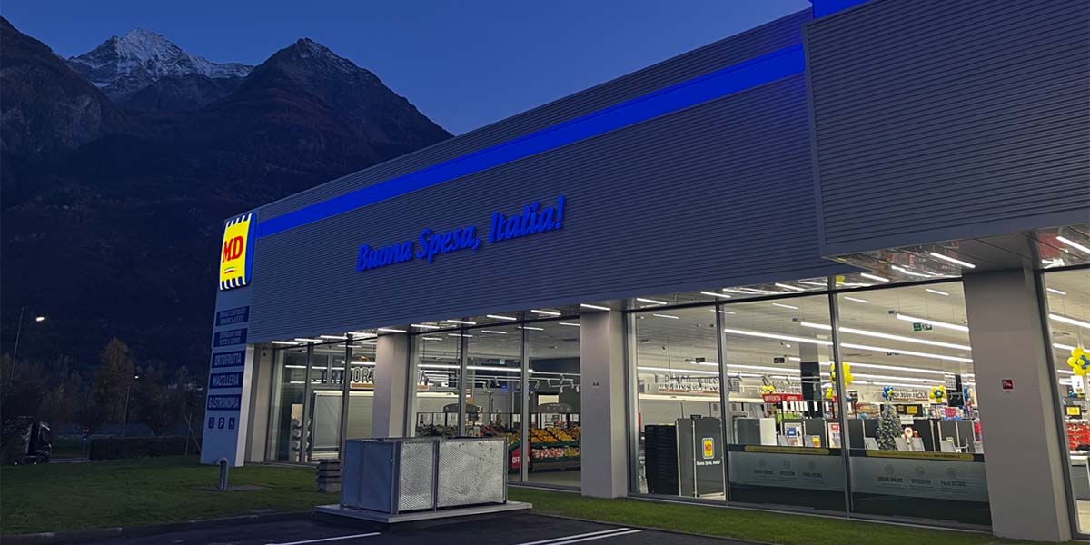 MD inaugura un nuovo punto vendita ad Aosta