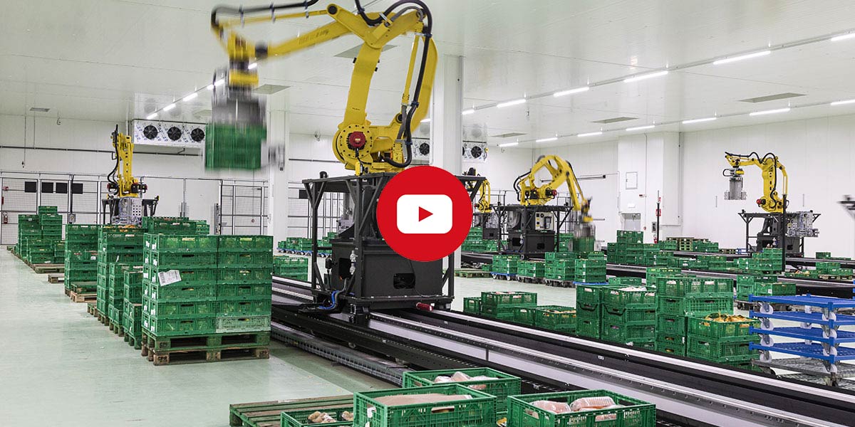 Debutta la movimentazione automatica nei CEDI ortofrutta